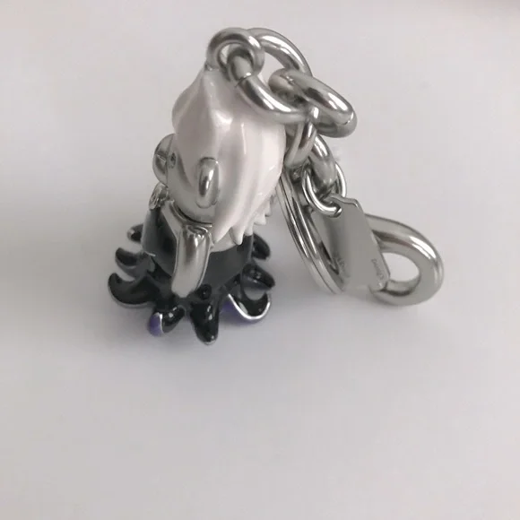 NWT CC346 Coach x Disney Ursula Bear Bag Charm Key Ring Villain - Picture 5 of 5